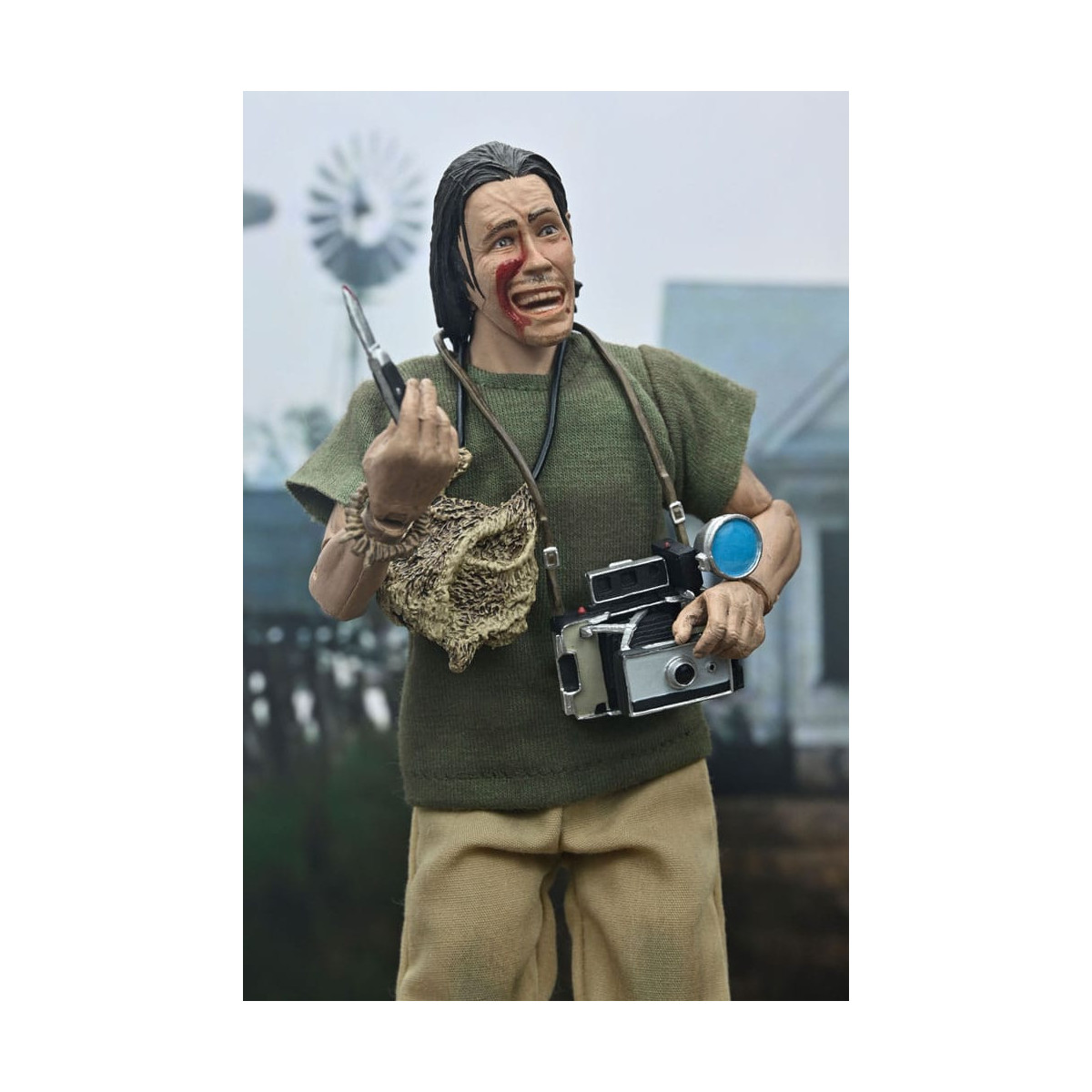 Neca Texas Chainsaw Massacre - The Hitchhiker 50. Jahrestag gekleidet