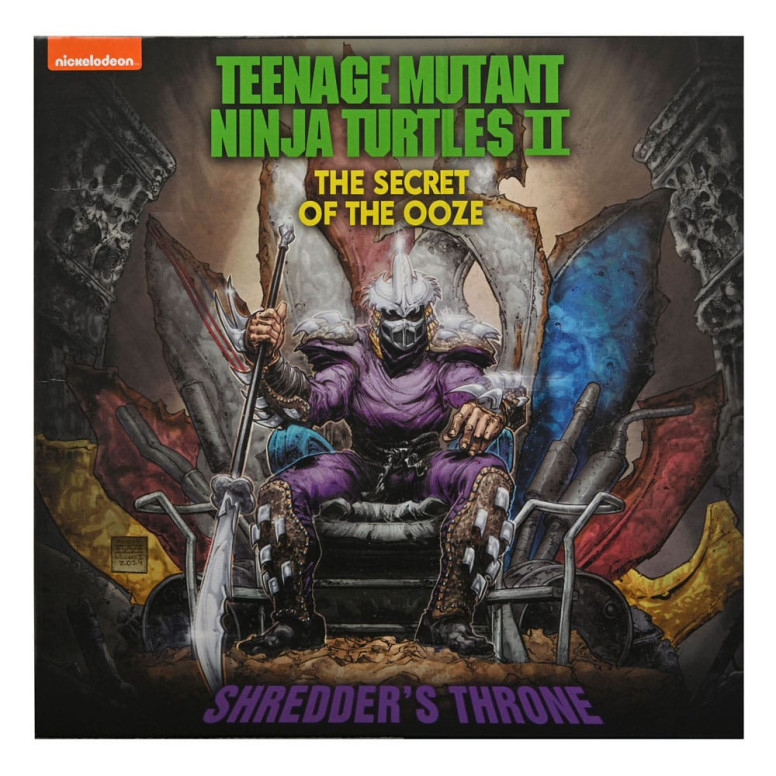 Neca - Diorama Shredder's Thron - TMNT - Teenage Mutant Ninja Turtles 2 - Das Geheimnis des Ooze