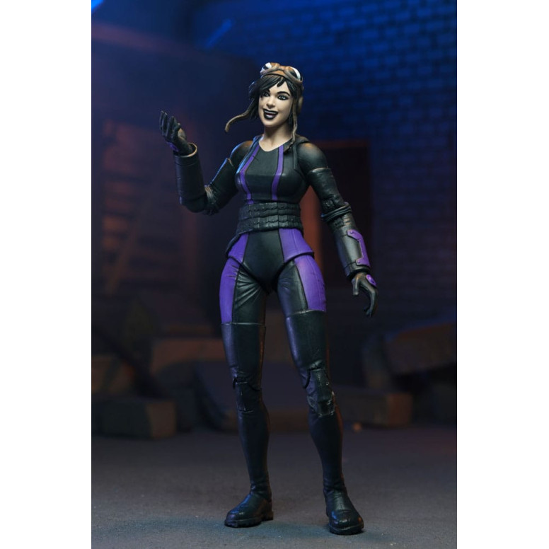 NECA - IDW Comics - Casey Marie mit Last Ronin Motorrad - The Last Ronin The Lost Years- TMNT