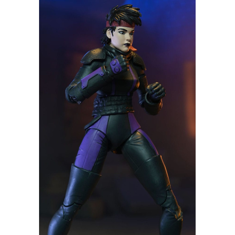 NECA - IDW Comics - Casey Marie mit Last Ronin Motorrad - The Last Ronin The Lost Years- TMNT