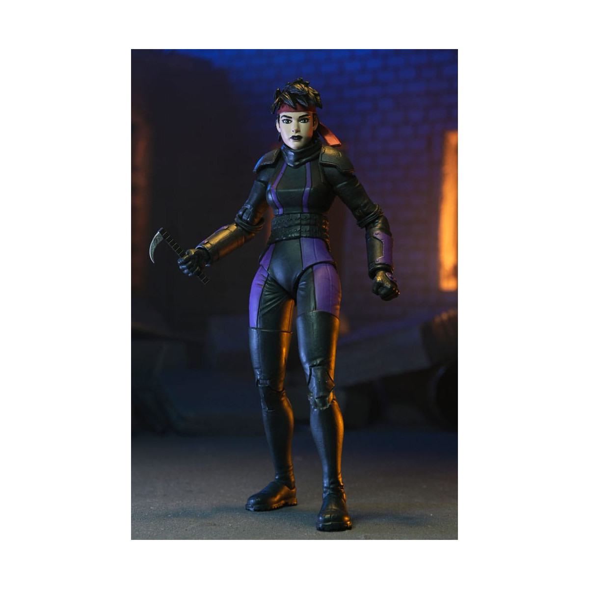 NECA - IDW Comics - Casey Marie mit Last Ronin Motorrad - The Last Ronin The Lost Years- TMNT