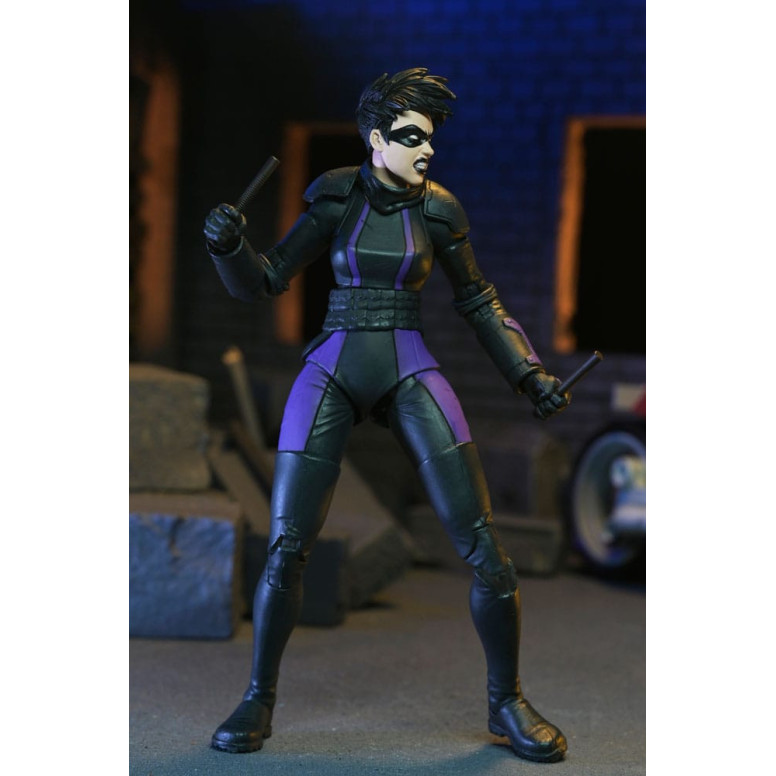 NECA - IDW Comics - Casey Marie mit Last Ronin Motorrad - The Last Ronin The Lost Years- TMNT