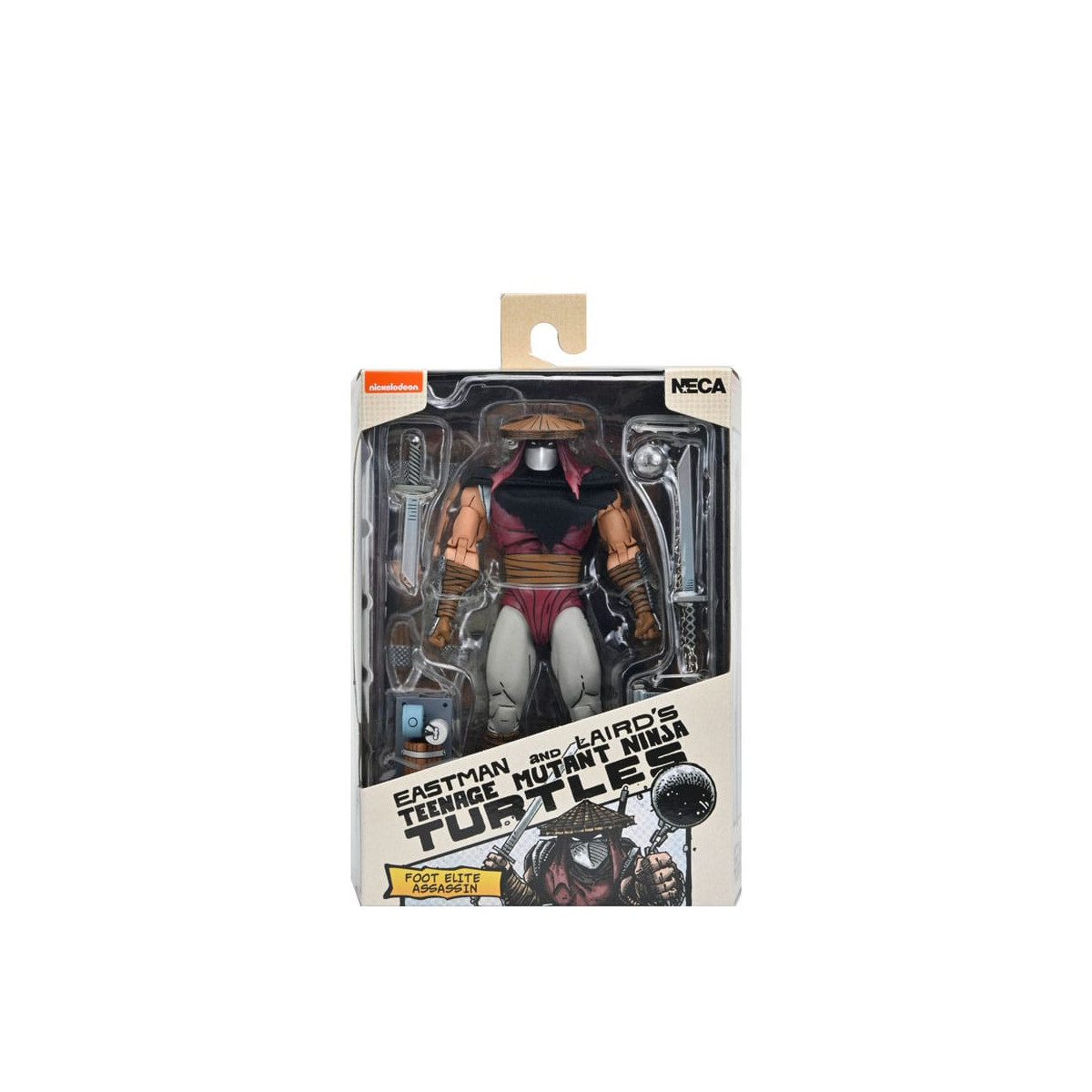 NECA - Mirage Comics - Foot Assassin (Klassische Farben) - TMNT - Teenage Mutant Ninja Turtles
