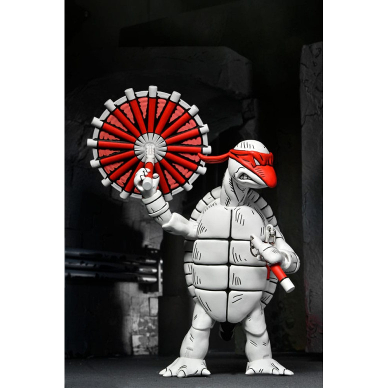 NECA - Mirage Comics - Schwarze und weiße erste Schildkröten - TMNT - Teenage Mutant Ninja Turtles