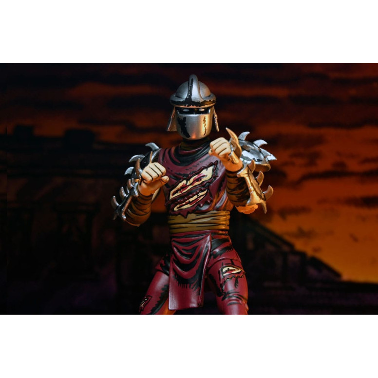 NECA - Mirage Comics - BATTLE DAMAGED SHREDDER (Klassische Farben) - TMNT - Teenage Mutant Ninja Turtles