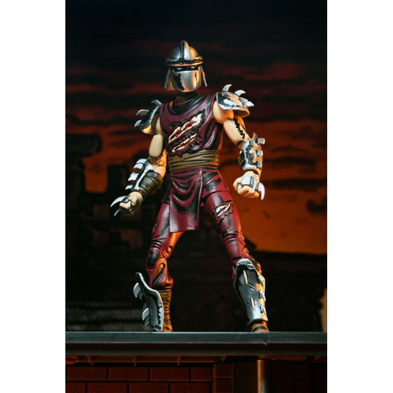 NECA - Mirage Comics - BATTLE DAMAGED SHREDDER (Klassische Farben) - TMNT - Teenage Mutant Ninja Turtles