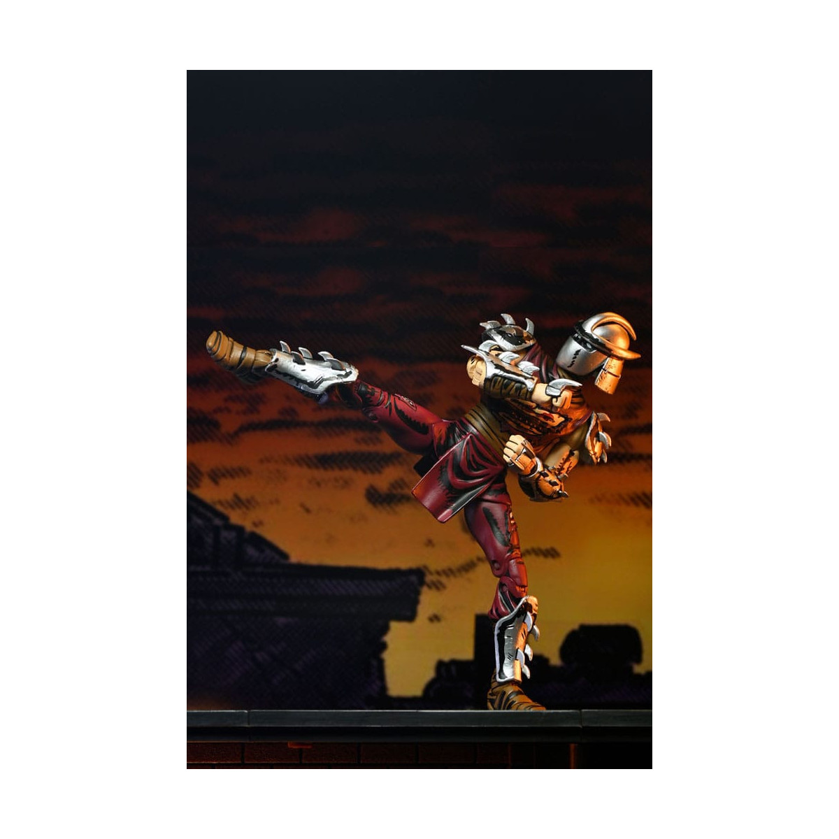 NECA - Mirage Comics - BATTLE DAMAGED SHREDDER (Klassische Farben) - TMNT - Teenage Mutant Ninja Turtles