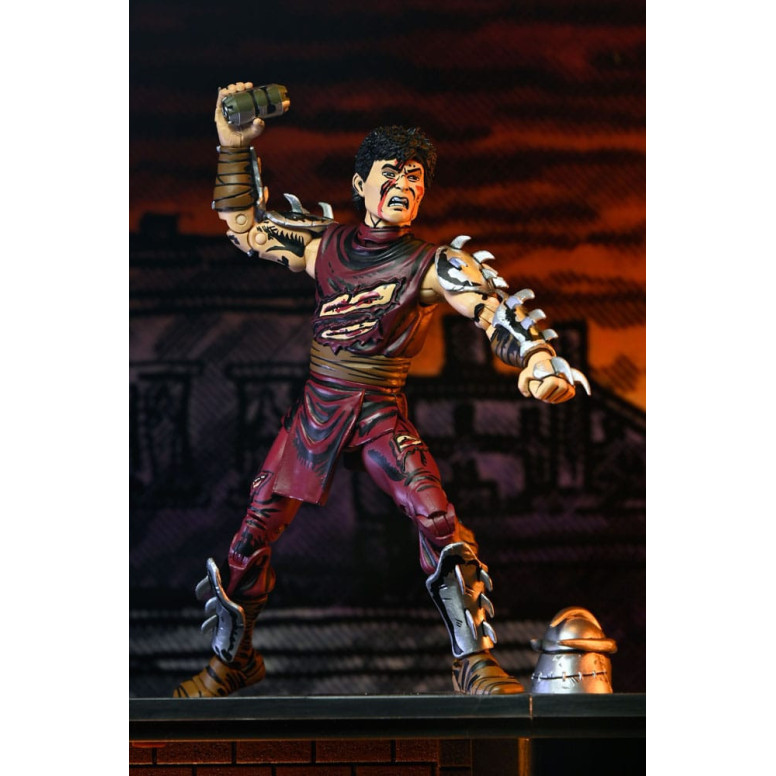 NECA - Mirage Comics - BATTLE DAMAGED SHREDDER (Klassische Farben) - TMNT - Teenage Mutant Ninja Turtles