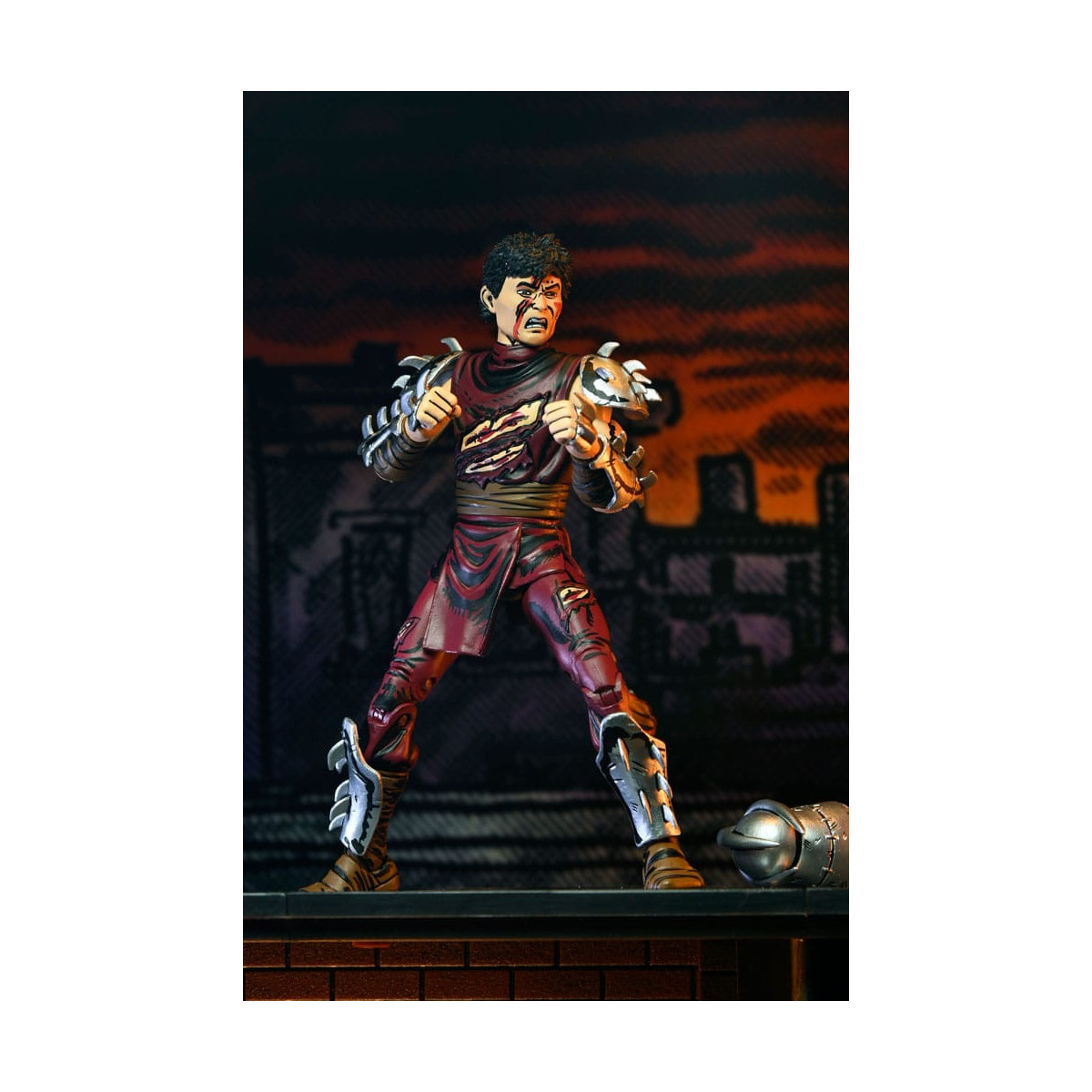 NECA - Mirage Comics - BATTLE DAMAGED SHREDDER (Klassische Farben) - TMNT - Teenage Mutant Ninja Turtles