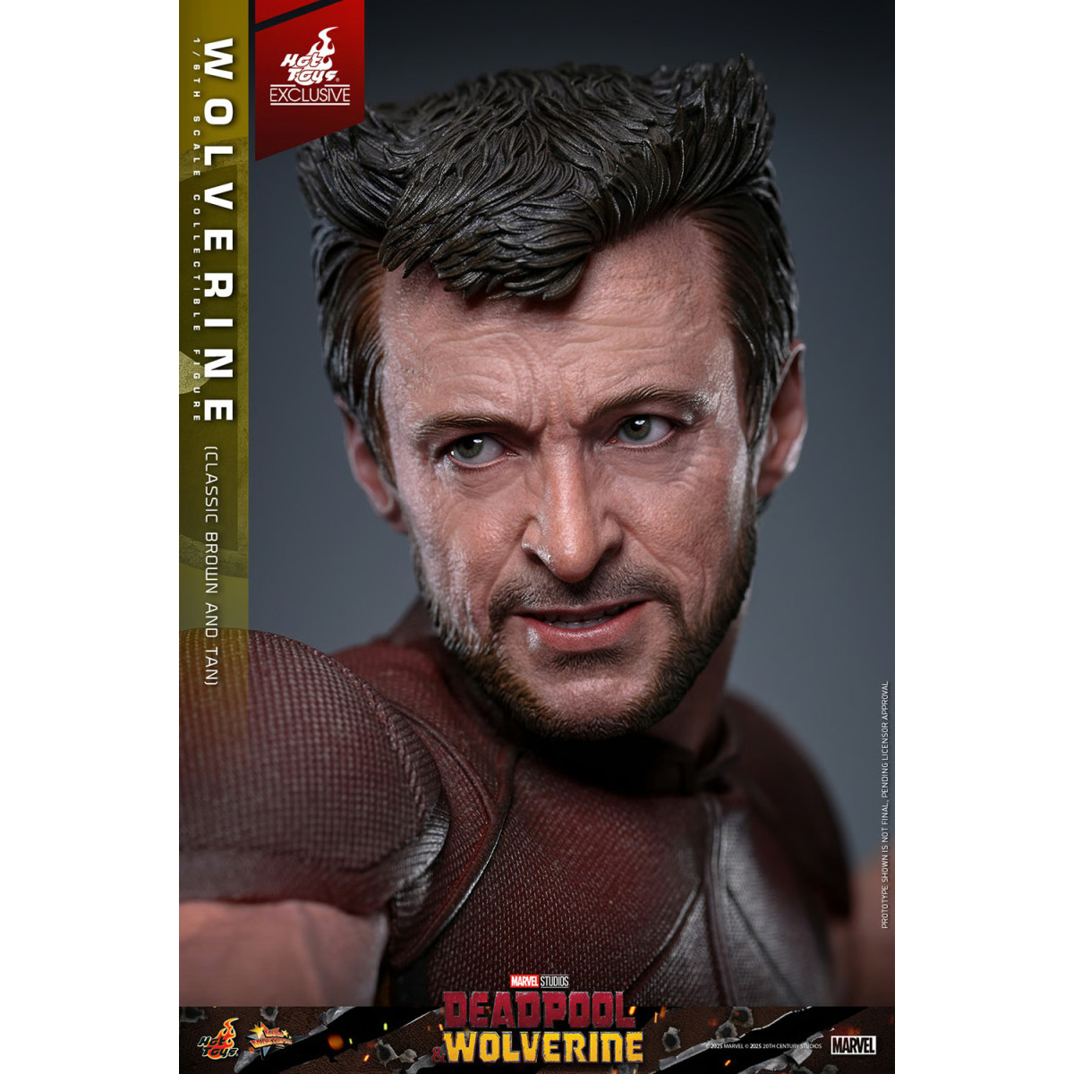 Hot Toys Marvel Deadpool & Wolverine - Wolverine (Classic Brown and Tan) MMS 1/6 Exklusive Edition
