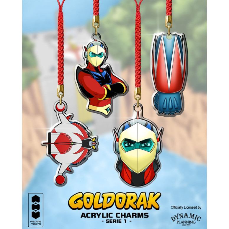 Wir sind Tokio - Goldorak Acryl Charme Serie 1 Actarus Helm