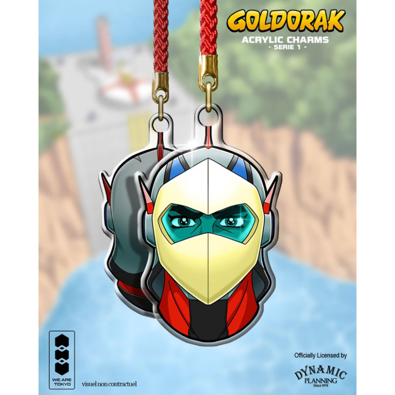 Wir sind Tokio - Goldorak Acryl Charme Serie 1 Actarus Helm