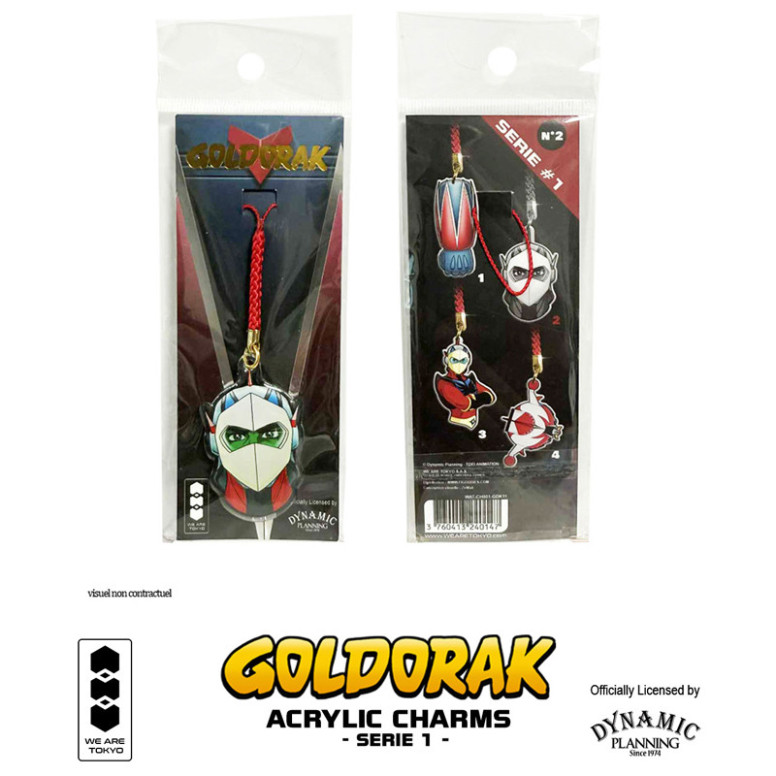 Wir sind Tokio - Goldorak Acryl Charme Serie 1 Actarus Helm