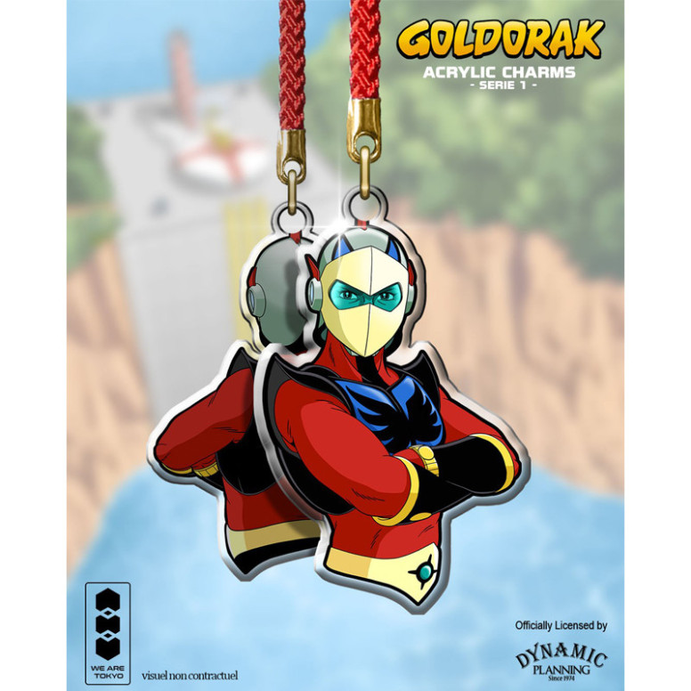 Wir sind Tokio - Goldorak Acryl Charm Serie 1 Büste Actarus