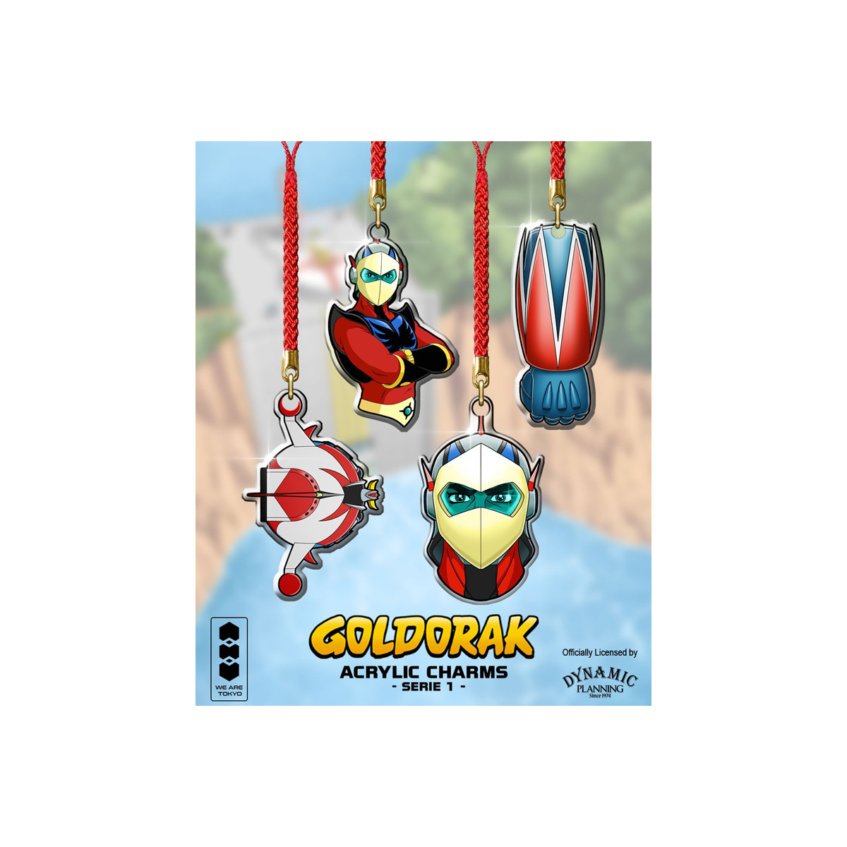 Wir sind Tokio - Goldorak Acryl Charme Serie 1 Spazer