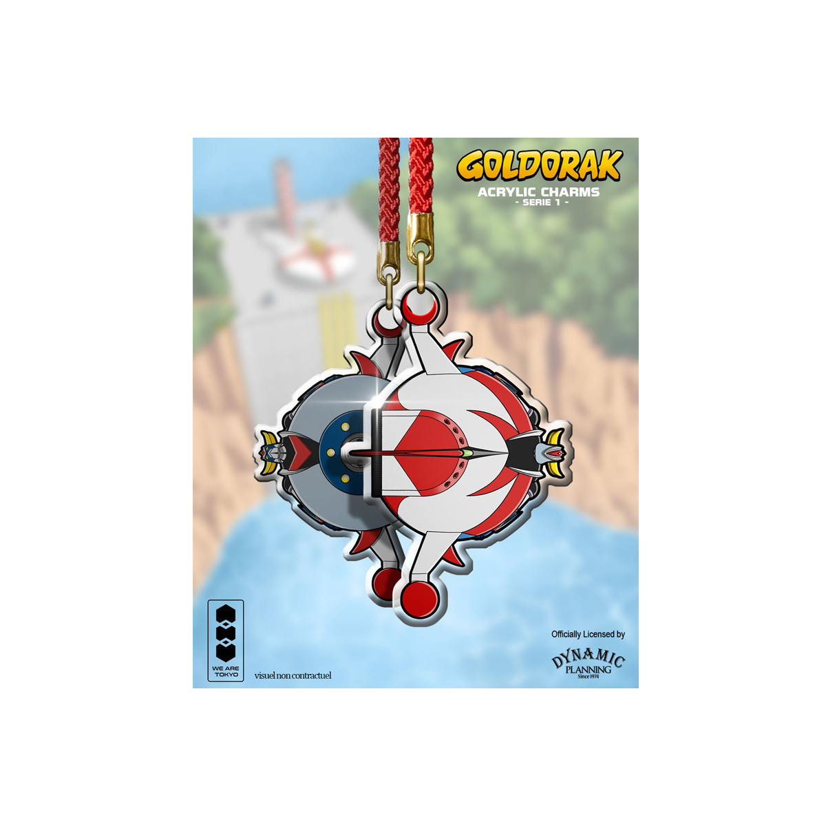 Wir sind Tokio - Goldorak Acryl Charme Serie 1 Spazer