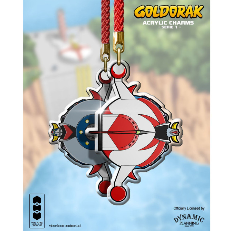 Wir sind Tokio - Goldorak Acryl Charme Serie 1 Spazer