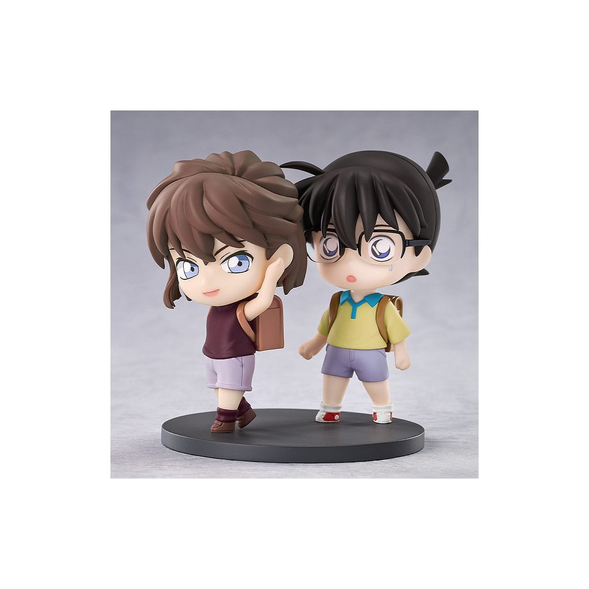 GoodSmile - Qset Conan Edogawa & Ai Haibara - 2er-Pack Detektiv Conan-Figuren