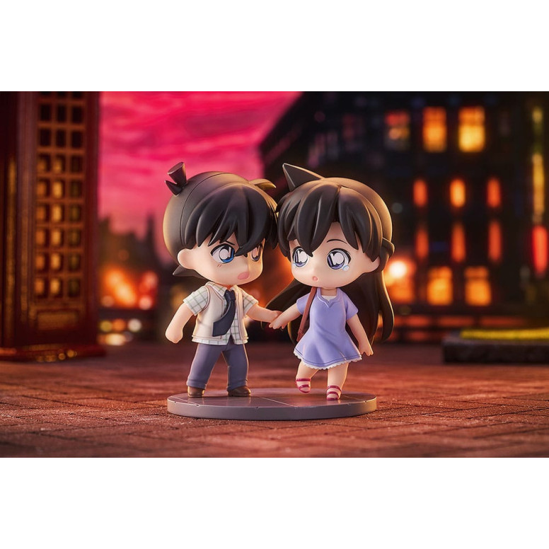 GoodSmile - Qset Shinichi Kudo & Ran Mori - Pack 2 Figuren Detective Conan