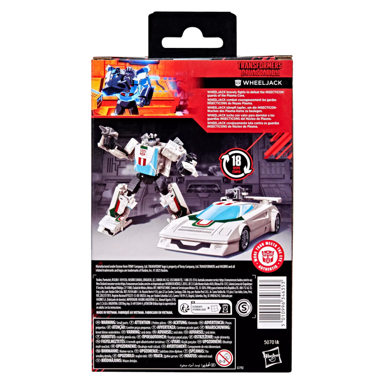 Hasbro - Transformers Devastation - WHEELJACK - Studio Series Deluxe Class MTMTE Kollektion