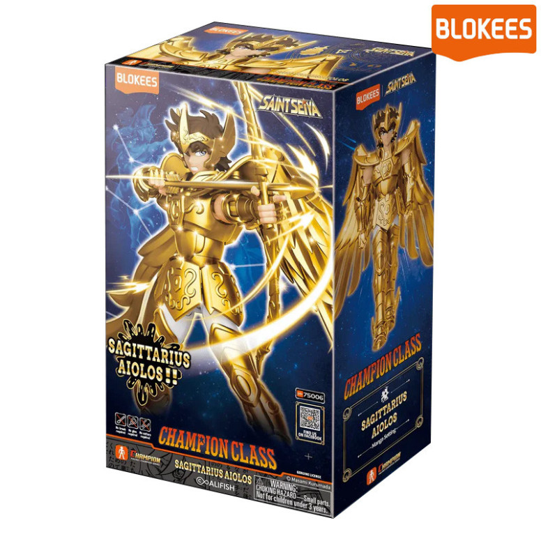 Blokees Saint Seiya - Meisterklasse Schütze Aiolos - Aioros der Schütze
