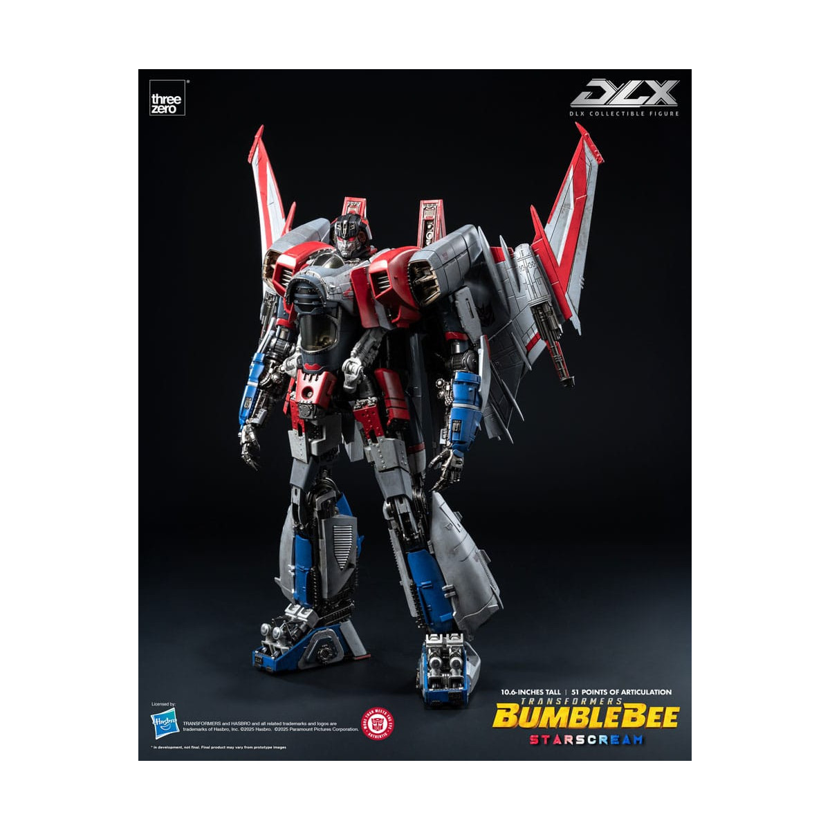 Three Zero Transformers - DLX STARSCREAM 1/6 - Transformers: Bumblebee