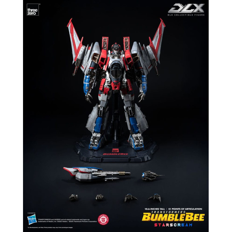 Three Zero Transformers - DLX STARSCREAM 1/6 - Transformers: Bumblebee