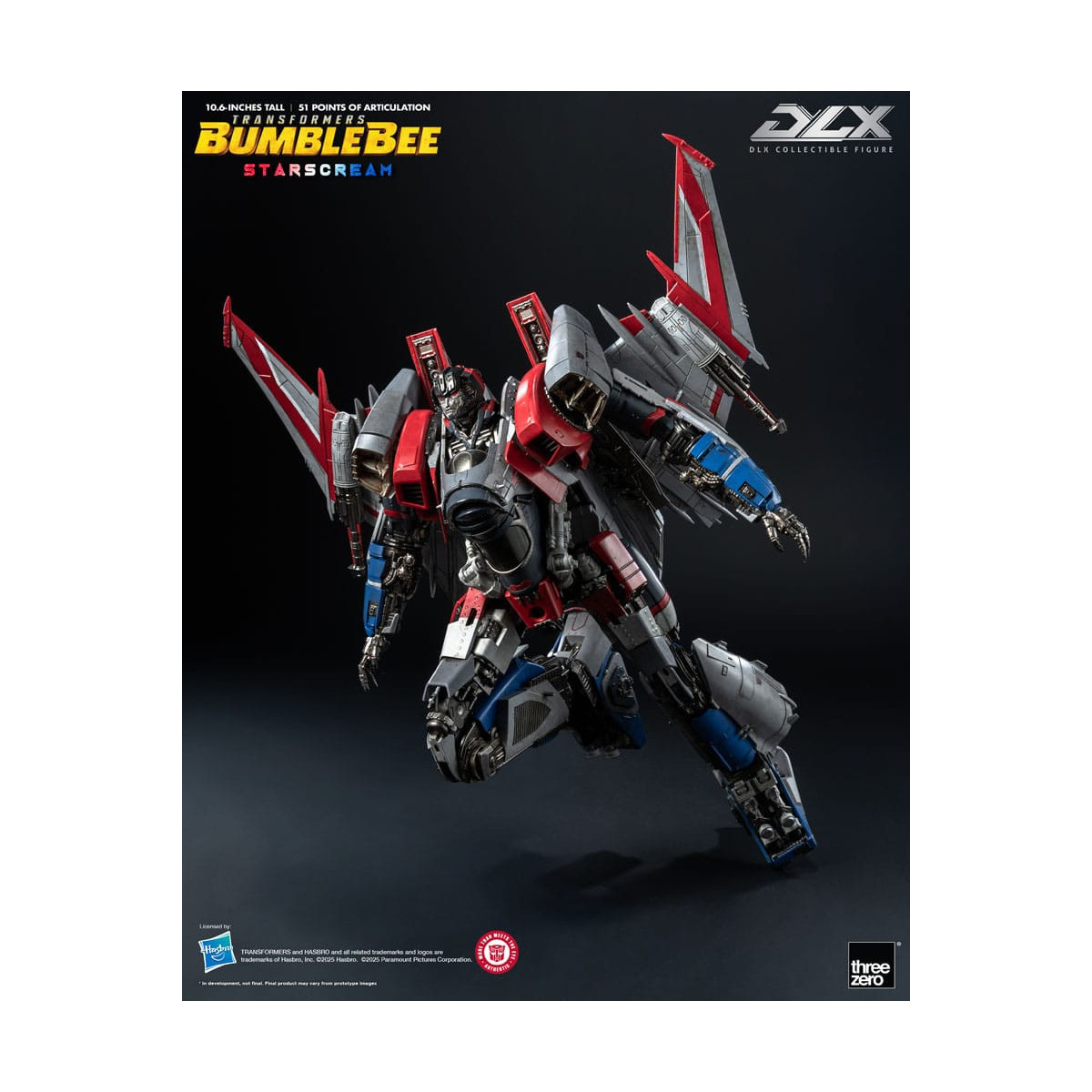 Three Zero Transformers - DLX STARSCREAM 1/6 - Transformers: Bumblebee