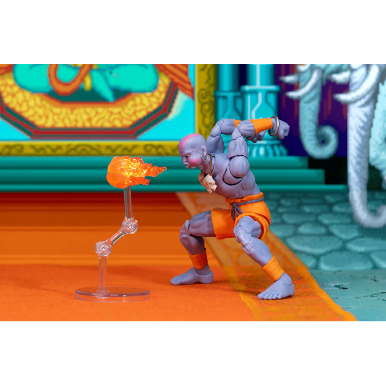 Jada Toys - DHALSIM Player 2 Deluxe Version 1/12 - Ultra Street Fighter II: Die letzten Herausforderer - SDCC 2025