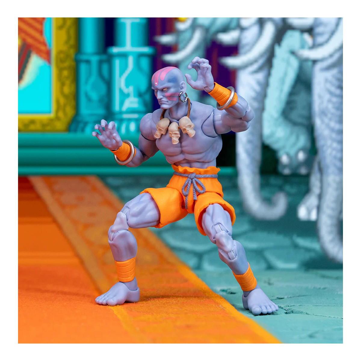 Jada Toys - DHALSIM Player 2 Deluxe Version 1/12 - Ultra Street Fighter II: Die letzten Herausforderer - SDCC 2025