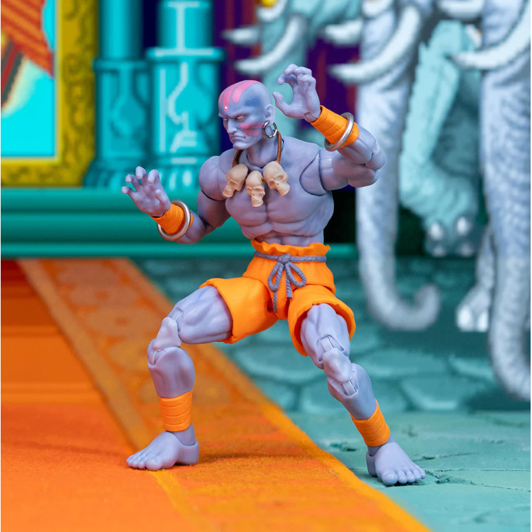 Jada Toys - DHALSIM Player 2 Deluxe Version 1/12 - Ultra Street Fighter II: Die letzten Herausforderer - SDCC 2025