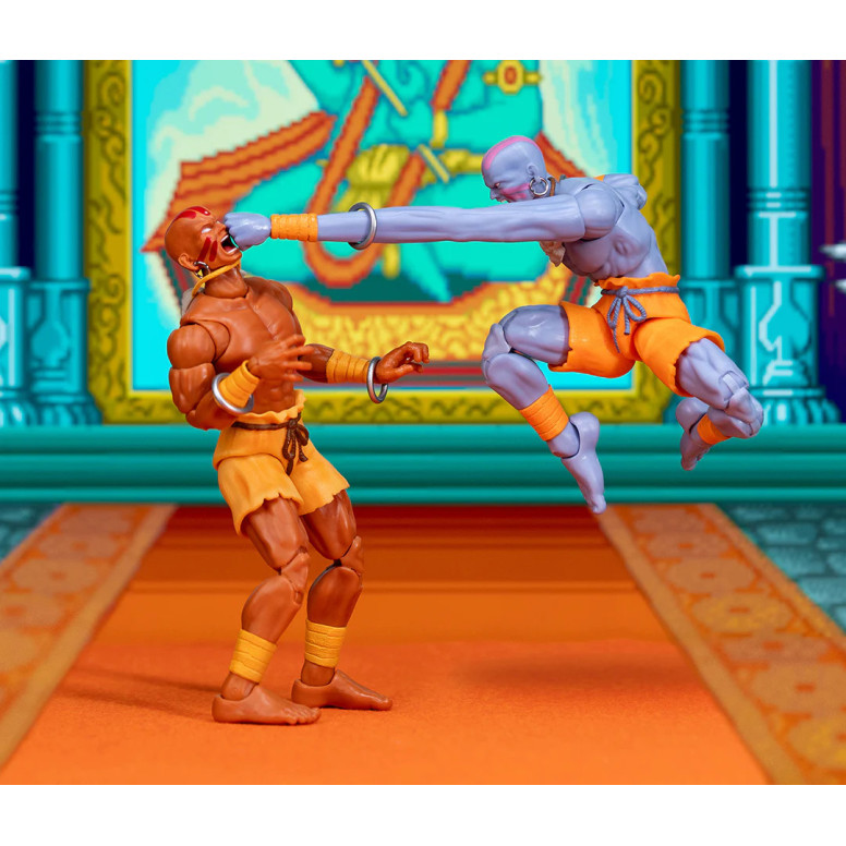 Jada Toys - DHALSIM Player 2 Deluxe Version 1/12 - Ultra Street Fighter II: Die letzten Herausforderer - SDCC 2025