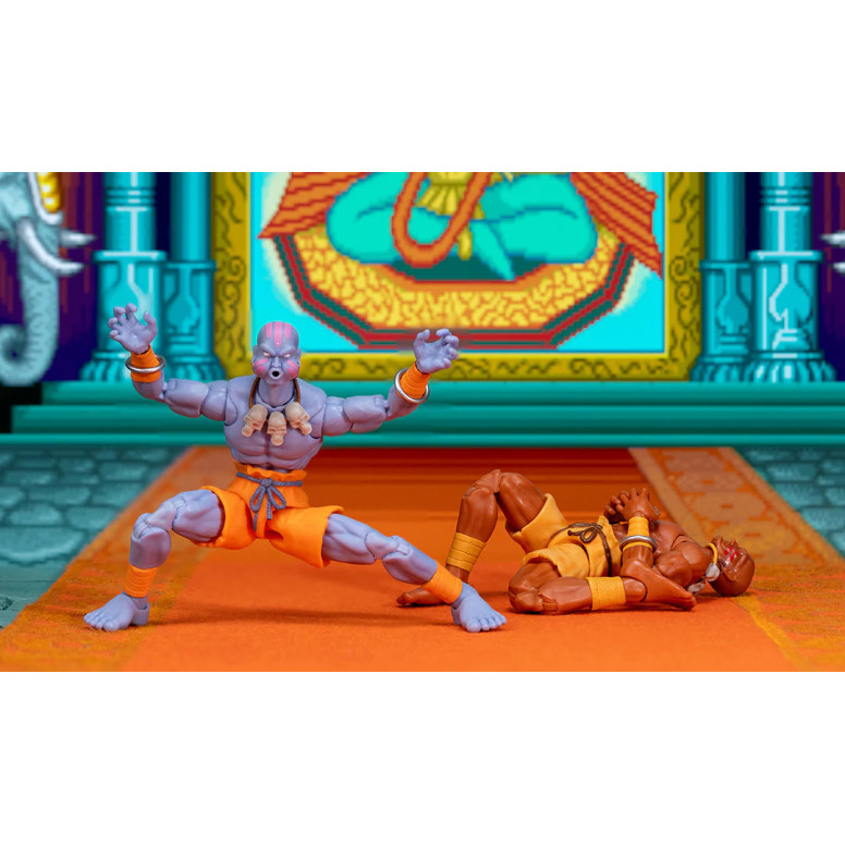 Jada Toys - DHALSIM Player 2 Deluxe Version 1/12 - Ultra Street Fighter II: Die letzten Herausforderer - SDCC 2025