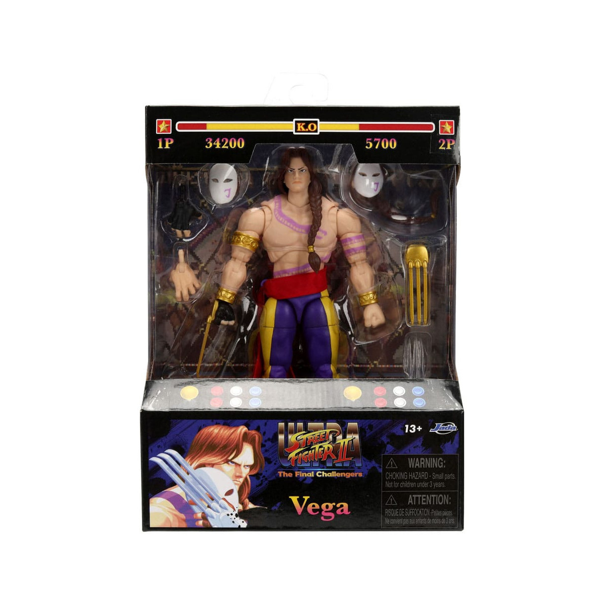 Jada Toys - VEGA 1/12 - Ultra Street Fighter II: Die letzten Herausforderer - Serie 4