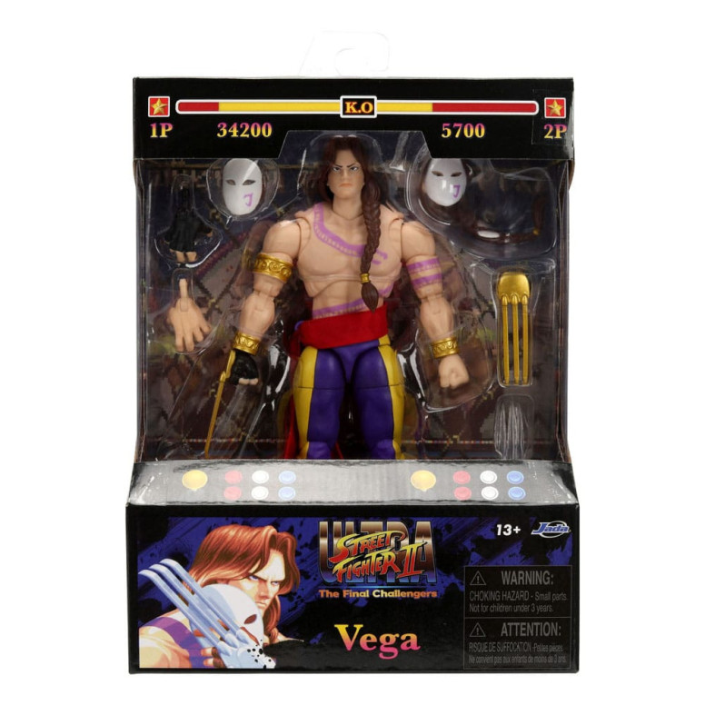 Jada Toys - VEGA 1/12 - Ultra Street Fighter II: Die letzten Herausforderer - Serie 4
