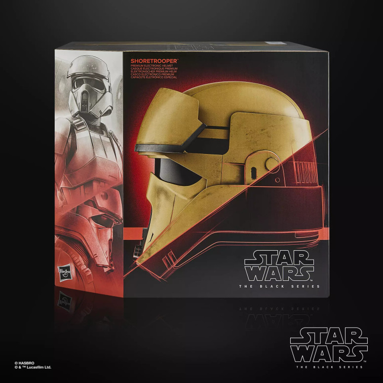 Hasbro Star Wars The Black Series - Elektronischer Shoretrooper-Helm - Andor