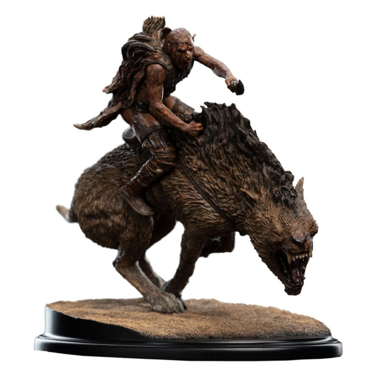 Weta - Sharkû auf Warg Miniatur Statue 1/10 - Der Herr der Ringe - LOTR