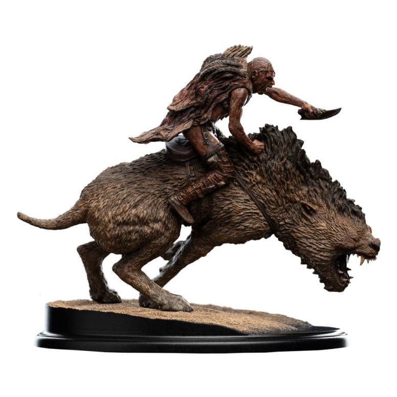 Weta - Sharkû auf Warg Miniatur Statue 1/10 - Der Herr der Ringe - LOTR