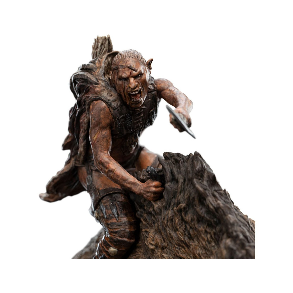 Weta - Sharkû auf Warg Miniatur Statue 1/10 - Der Herr der Ringe - LOTR