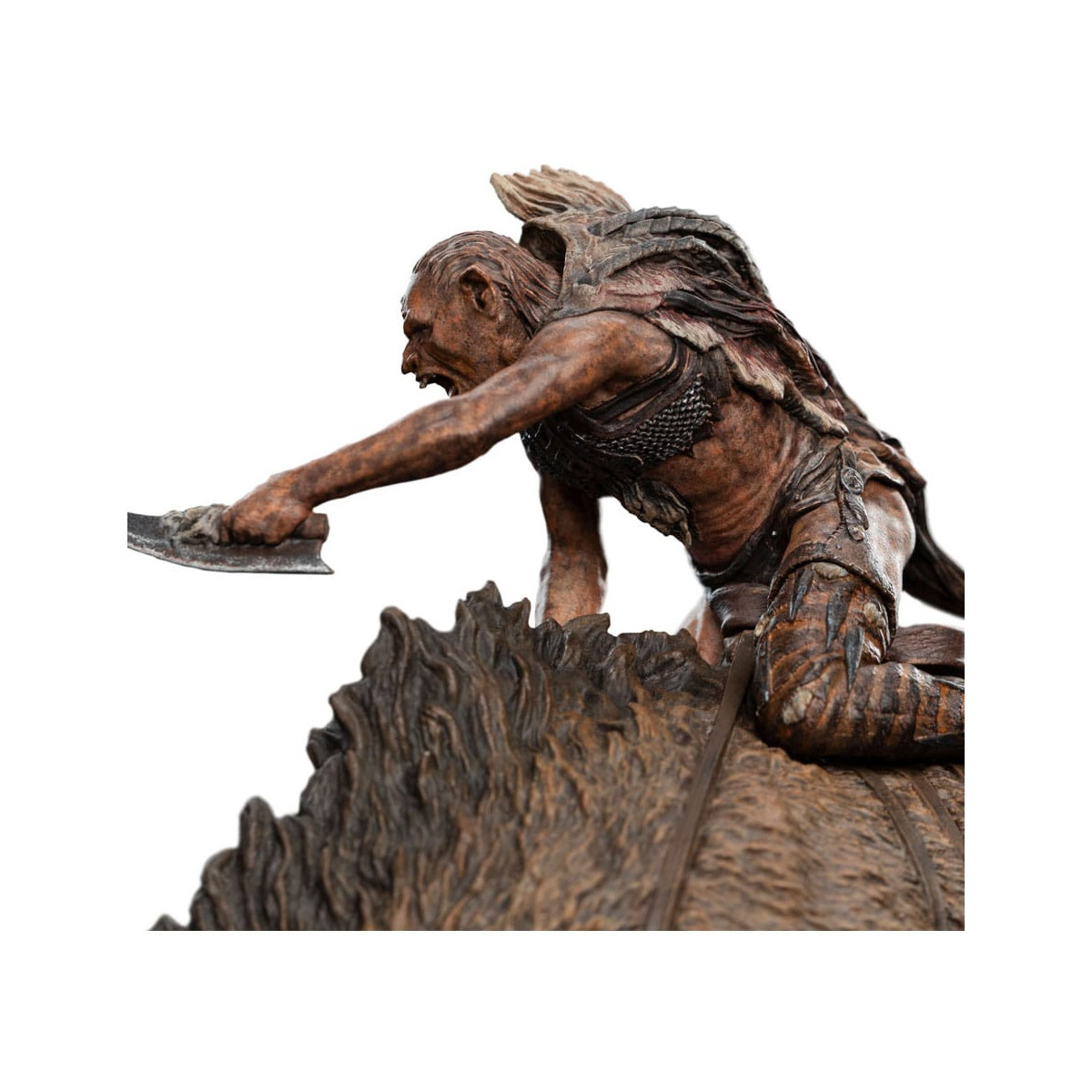 Weta - Sharkû auf Warg Miniatur Statue 1/10 - Der Herr der Ringe - LOTR