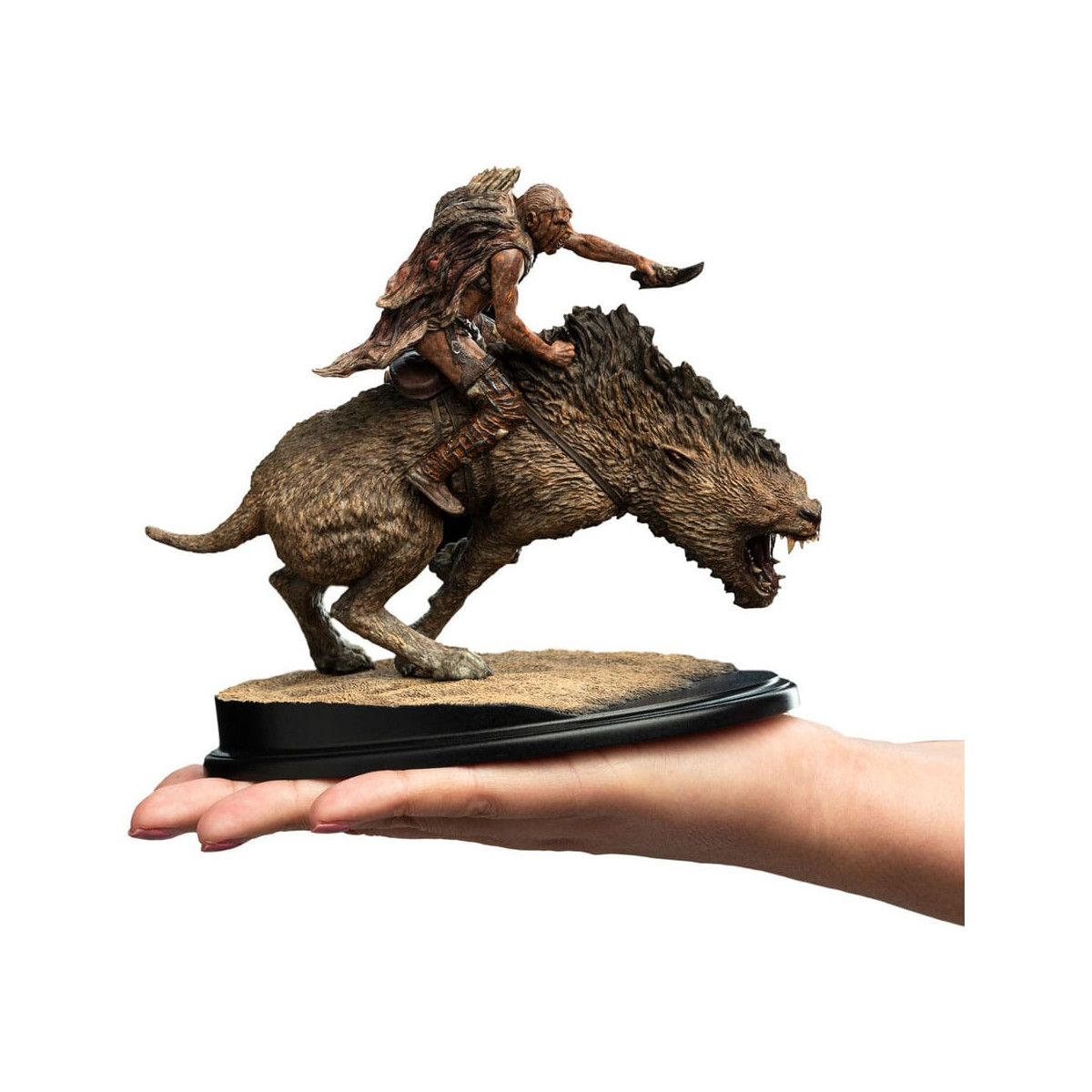 Weta - Sharkû auf Warg Miniatur Statue 1/10 - Der Herr der Ringe - LOTR