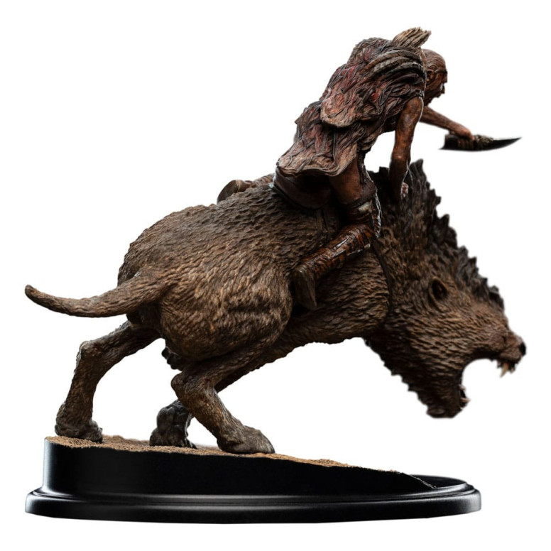 Weta - Sharkû auf Warg Miniatur Statue 1/10 - Der Herr der Ringe - LOTR