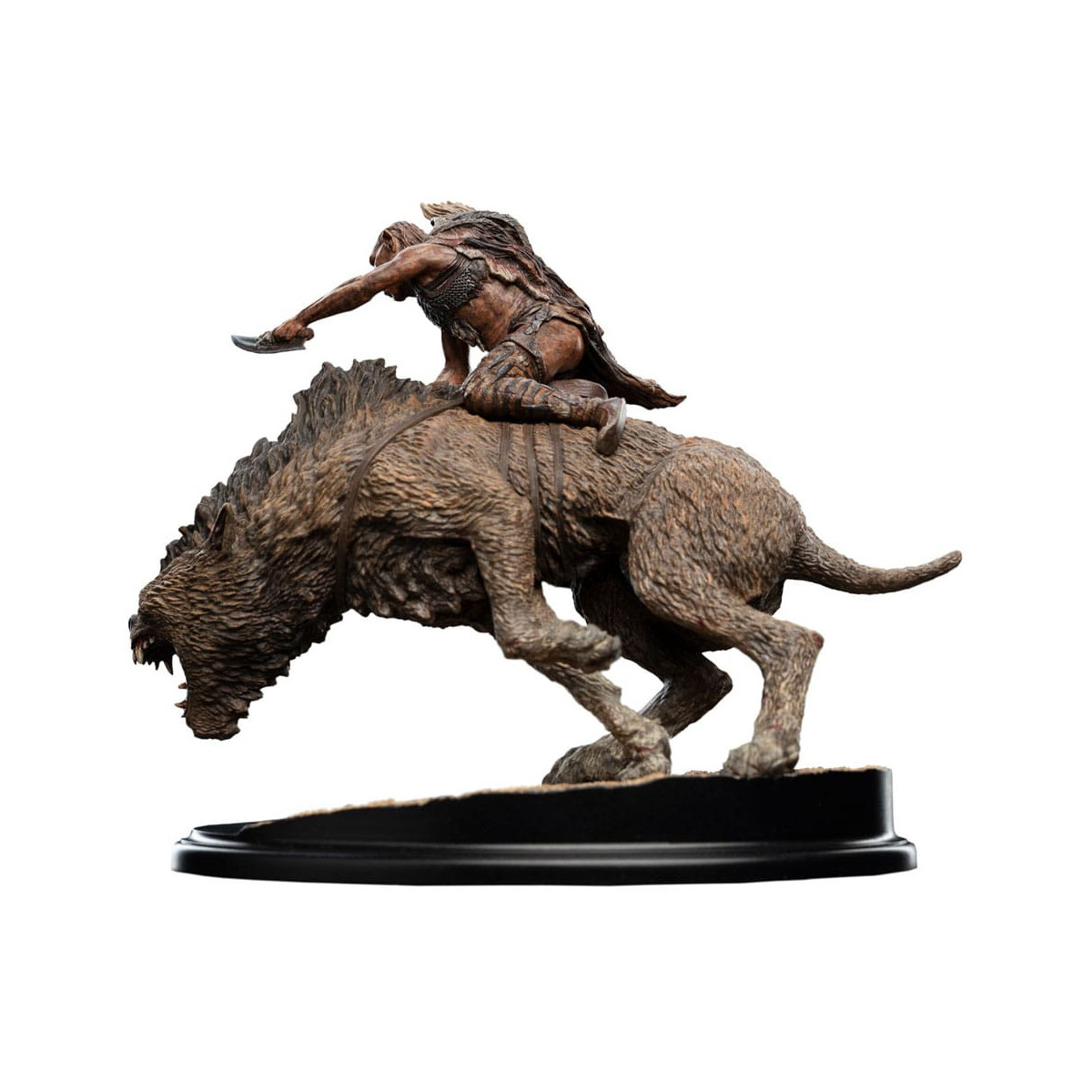 Weta - Sharkû auf Warg Miniatur Statue 1/10 - Der Herr der Ringe - LOTR
