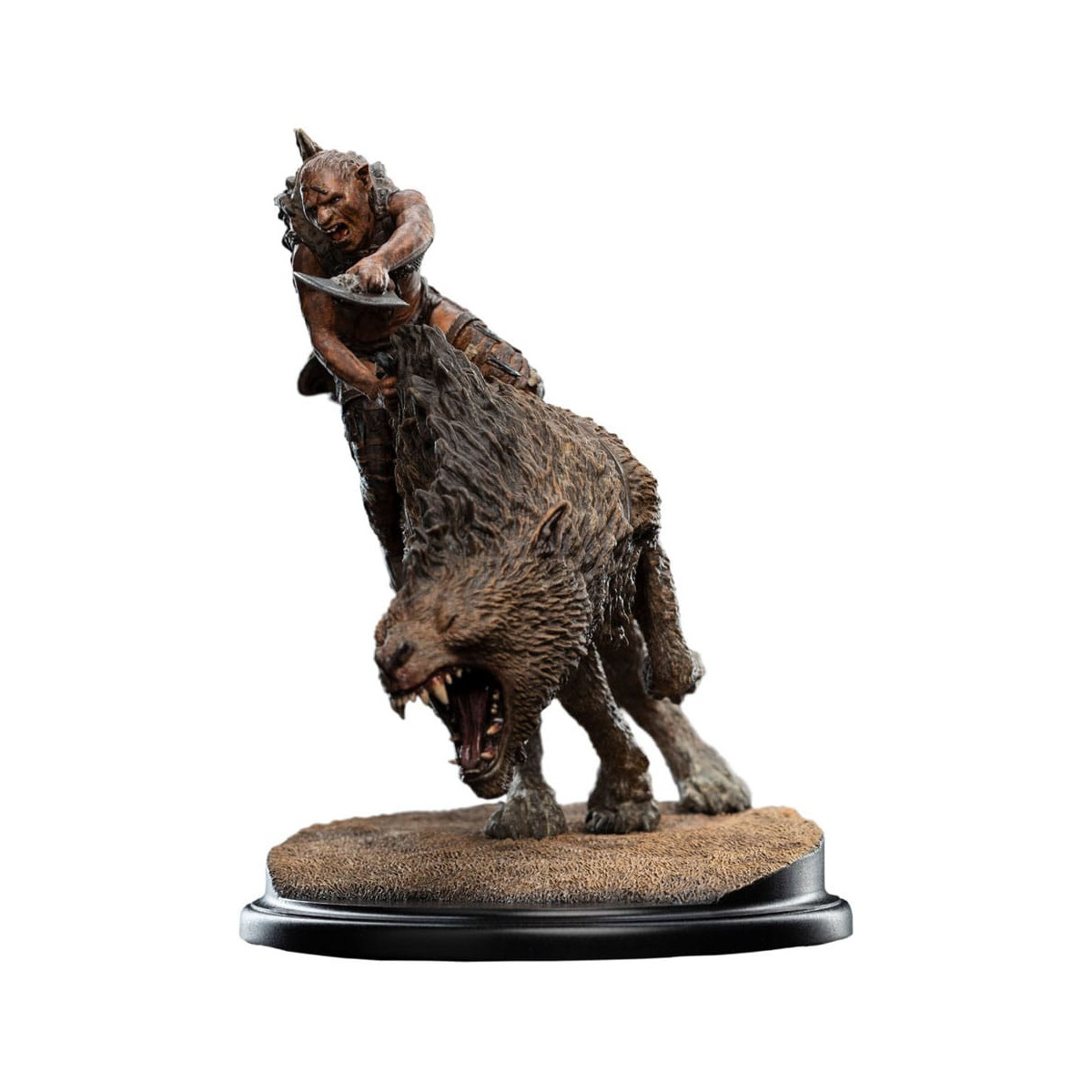 Weta - Sharkû auf Warg Miniatur Statue 1/10 - Der Herr der Ringe - LOTR