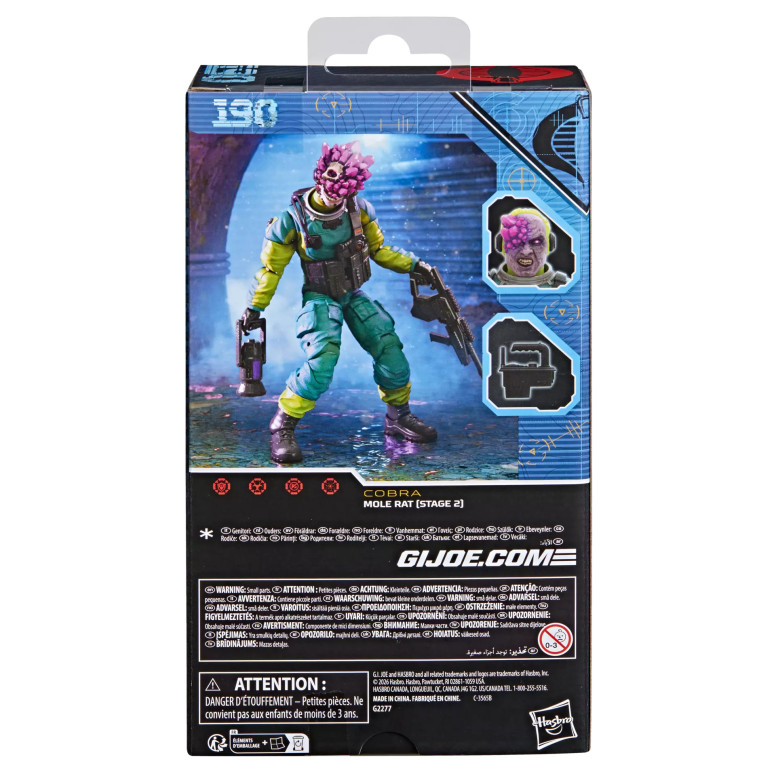 Hasbro G.I.JOE Klassifizierte Serie - Maulwurf-Ratte (Phase 2) - Ratten-Taupe (Phase 2)