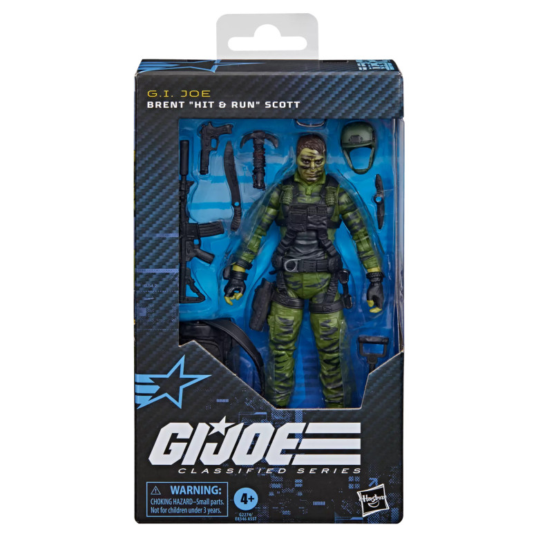 Hasbro G.I.JOE Klassifizierte Serie - Brent "Hit & Run" Scott
