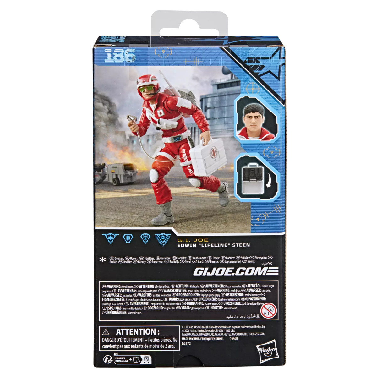 Hasbro G.I.JOE Klassifizierte Serie - Edwin "Lifeline" Steen
