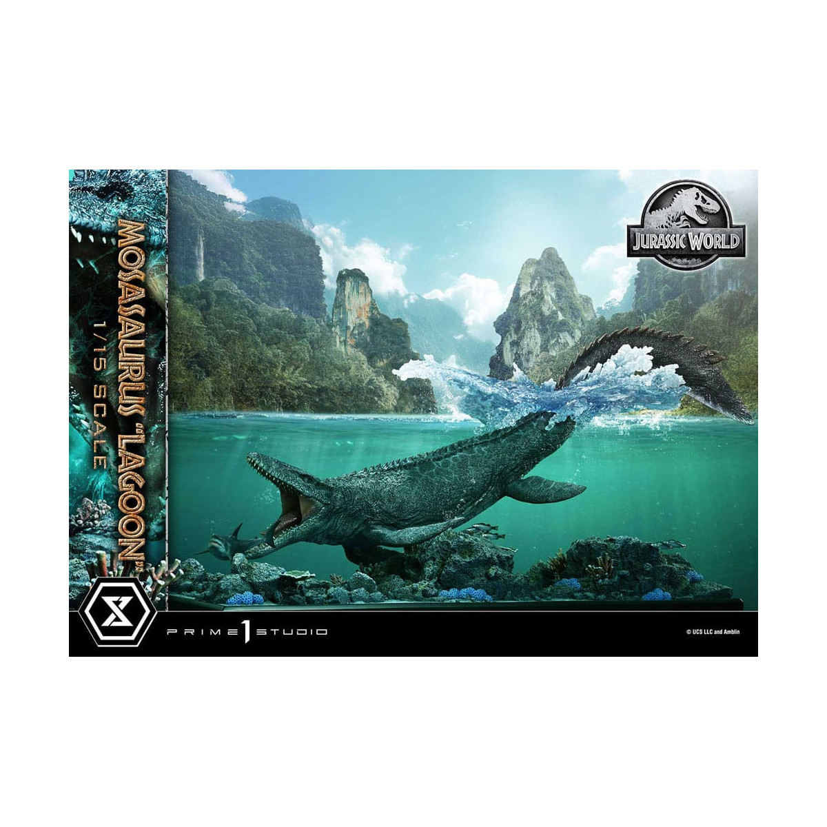 Prime 1 Studio - Jurassic World - Mosasaurus "Lagune" Bonus Version Legacy Museum Collection 1/15