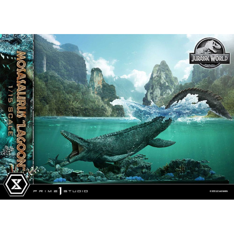Prime 1 Studio - Jurassic World - Mosasaurus "Lagune" Bonus Version Legacy Museum Collection 1/15