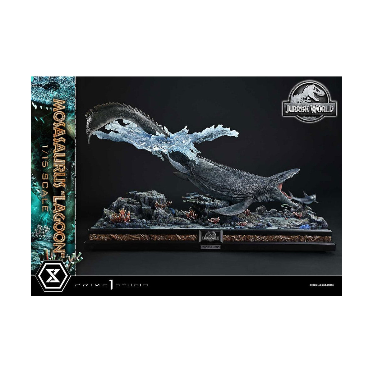 Prime 1 Studio - Jurassic World - Mosasaurus "Lagune" Bonus Version Legacy Museum Collection 1/15